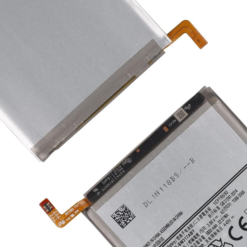 SwarKing Replacement Battery Compatible with Samsung Galaxy M31 SM-M315 & M31s SM-M317 EB-BM317ABY with Toolkit - Image 4